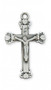 Crucifix sterling silver with 18" chain