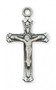 Crucifix sterling silver with 18" chain
