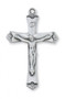 Crucifix sterling silver with 18" chain