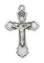 Crucifix sterling silver with 18" chain