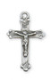 Crucifix sterling silver with 18" chain