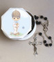 Precious Moments Boy Case with Rosary