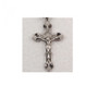 PEWTER CRUCIFIX WITH 24" CHAIN AND GIFT BOX