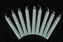 Vigil Candles with paper wax drip protectors,