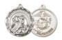 ST. JOSEPH / MARINES - Sterling Silver - 1 3/8 x 1 1/4