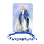 Catholic Adjustable Cord Bracelet with Colored Enamel (Immaculate Conception)