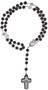 Four Basilicas Pope Francis Rosary with Wood Beads