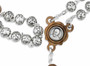 Pope Francis Rosary with Rosette Beads and Wood Accents - Made in Italy by Vatican Imports