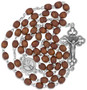 Kant Tangle Rosary with Natural Wood Beads
