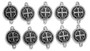 Traditional Saint Benedict Medal Our Father Beads - Pack of 10