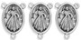 26mm Our Lady / Divine Mercy Rosary Center - Pack of 3