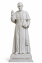 Life-Size Archbishop Fulton J. Sheen Marble Statue 6 Foot Carrara Marble