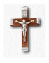 Traditional Catholic Rosary Cross - Pack of 3