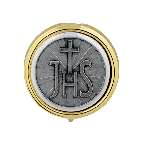 Catholic Holy Communion Pyx (JHS) Trinity Church Supply