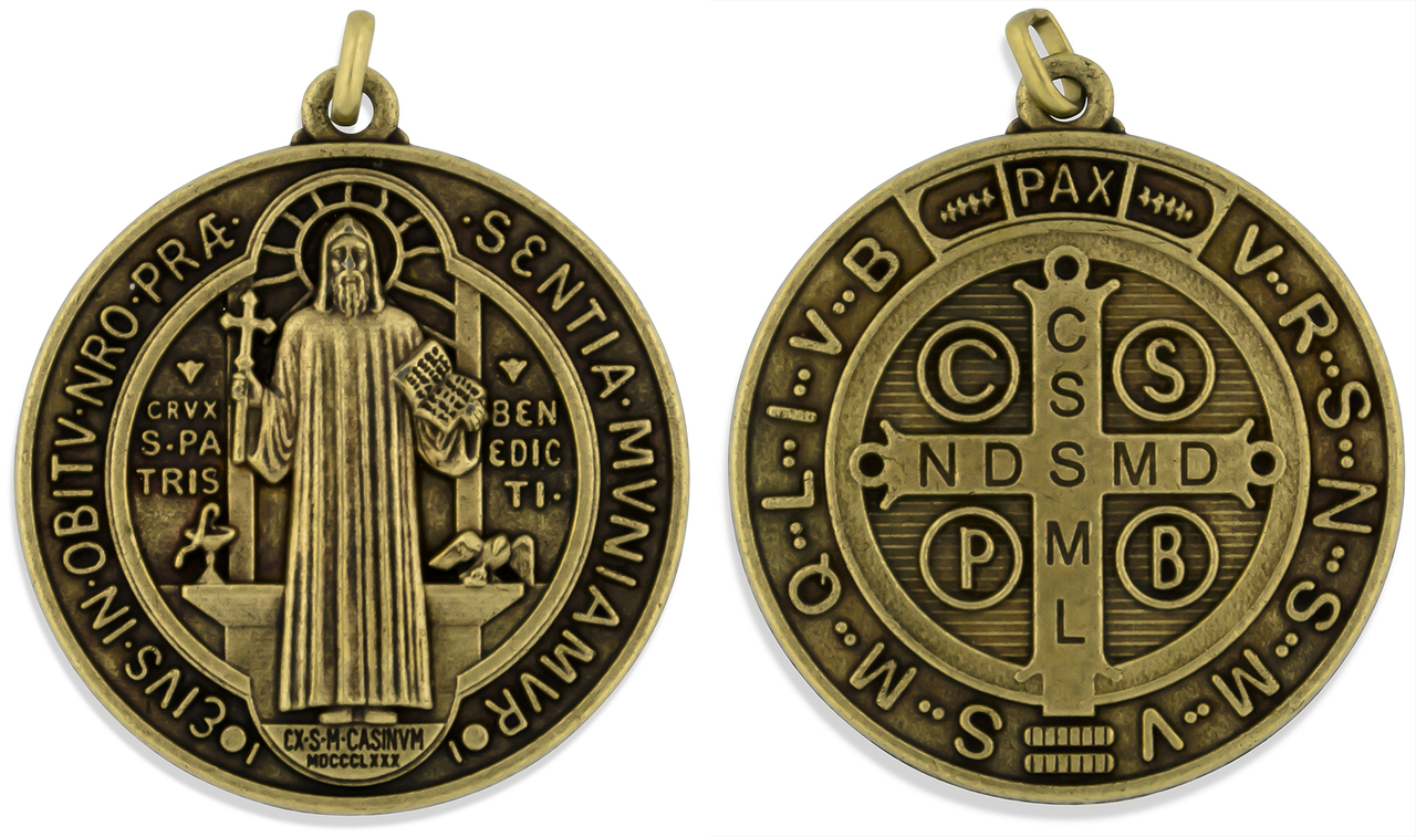 Deluxe 2 Saint Benedict Medal by Venerare - Trinity Church Supply