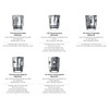 SMOK TFV12 Prince Replacement Coil ( 3 Pack ) Coils With Descriptions