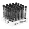 Glass Chillum Pipe - Silicone Cap - 25 PC Display