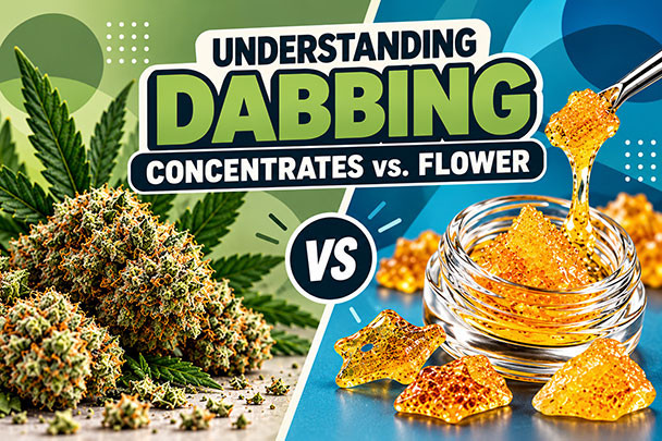 Understanding Dabbing? Concentrates vs. Flower Explained