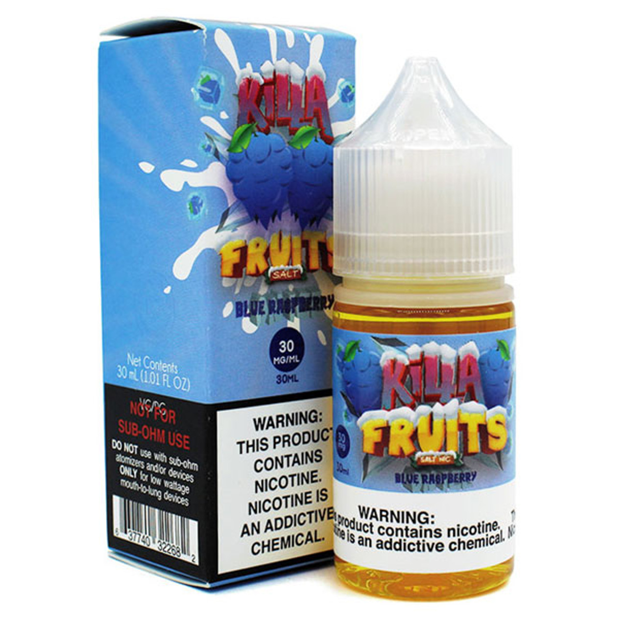 Blue Raspberry Nic Salt by Ice Blox 10ml