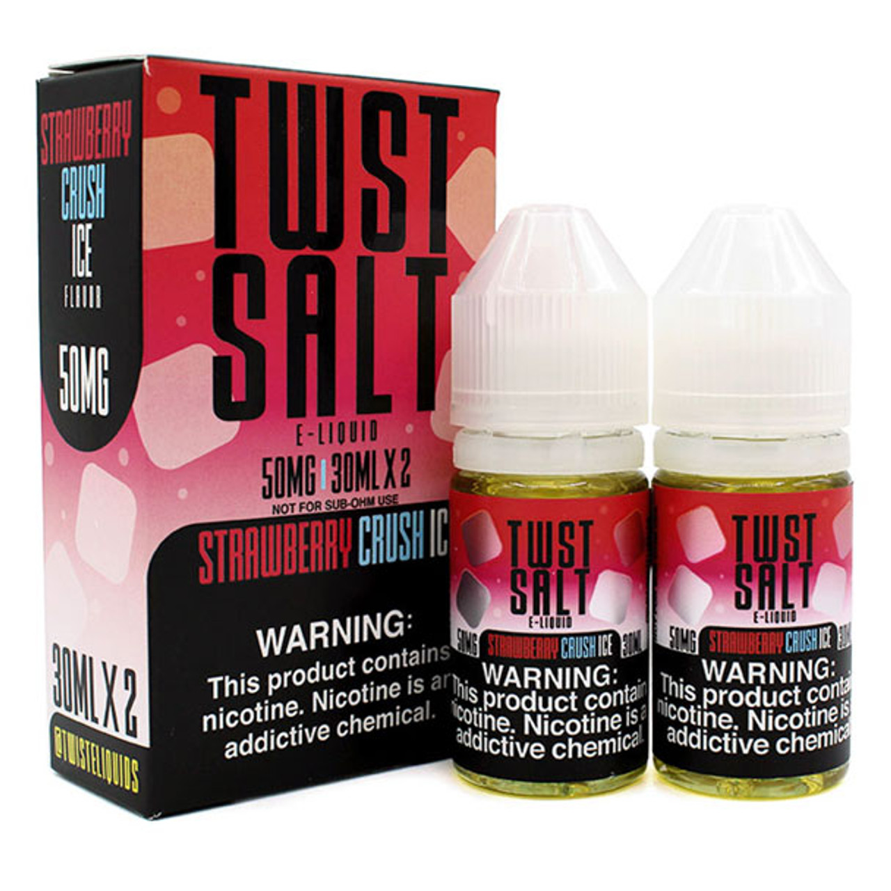 Strawberry Crush Ice 60ml By Twist Salt 50mg 8856