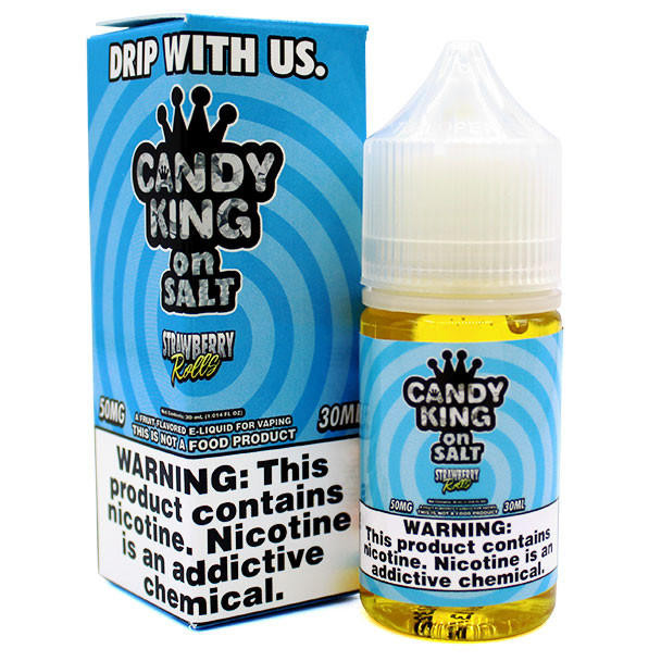 Strawberry Rolls Candy King On Salt 30mL 35mg