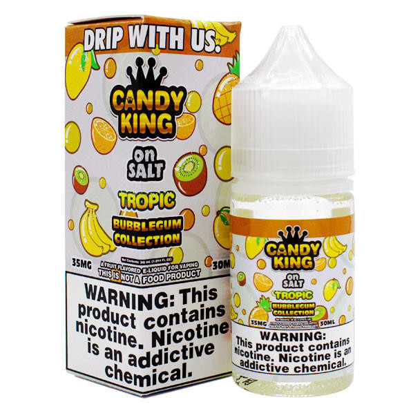 Tropic Bubblegum Collection Candy King Salt 30mL 35mg