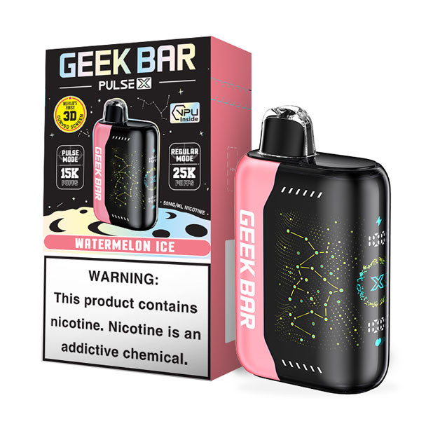 Geek Bar Pulse X 25000 Disposable | Retail $16.75 Geek Bar Pulse X 25000 Disposable | Retail $16.75