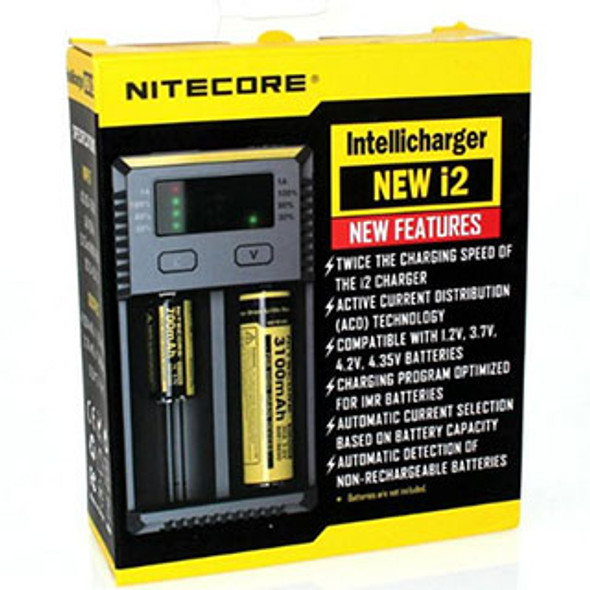 Nitecore I2 Battery Charger **New Version ** Thumbnail Sized