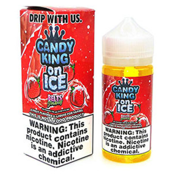 Belts Strawberry  on Ice  (100 ml) Candy King Thumbnail Sized