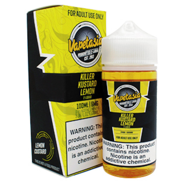 Killer Kustard Lemon ( 100ml ) By Vapetasia Thumbnail Sized