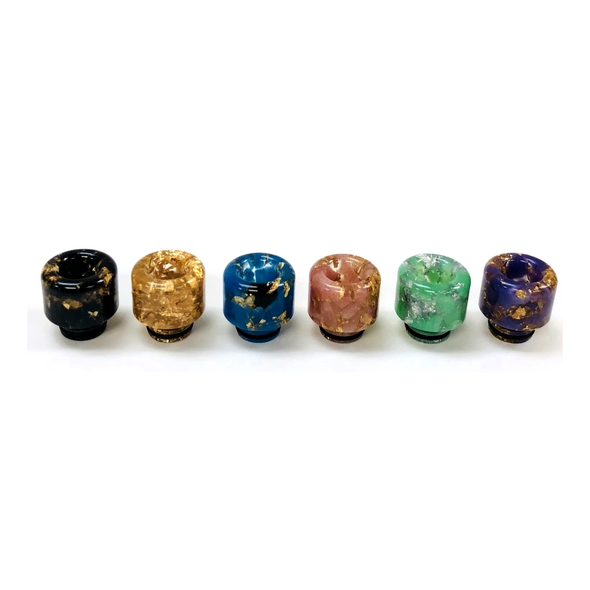 Drip Tip 510 Gold Flakes ( Singles )