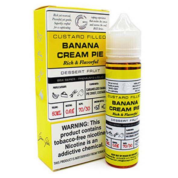 Banana Cream Pie - Glas - BSX Series - 60mL - 6mg Thumbnail Sized