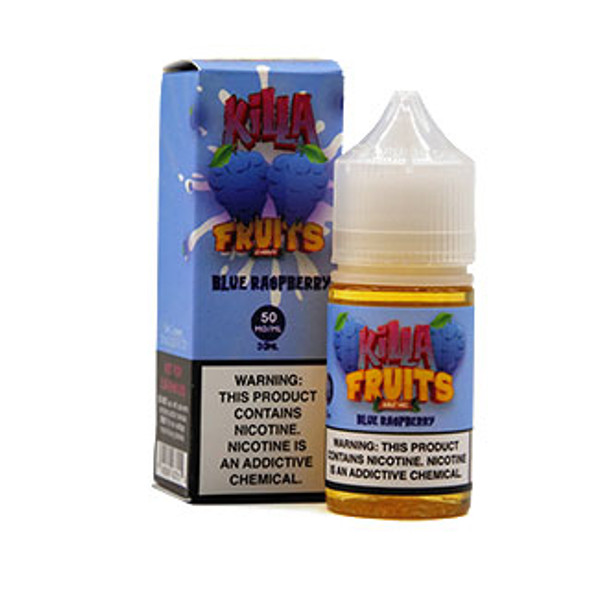 Blue Raspberry - 50mg - Killa Fruits Salt - 30mL Thumbnail Sized