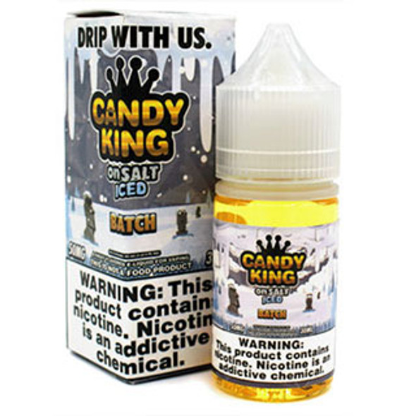 ICED Batch - Candy King On Salt - 30mL - 50mg  Thumbnail Sized