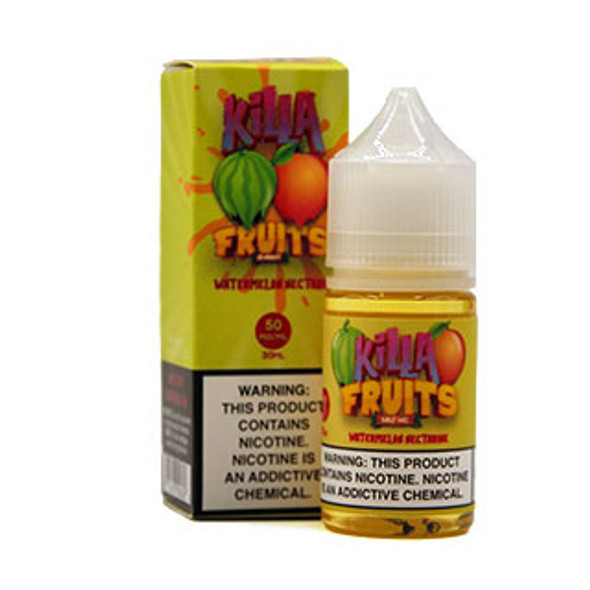 Watermelon Nectarine - 50mg - Killa Fruits Salt - 30mL Thumbnail Sized