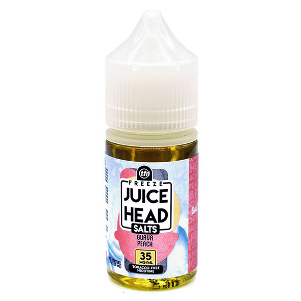 Freeze Guava Peach (Tobacco Free) 30ml Juice Head Salt Old Bottle