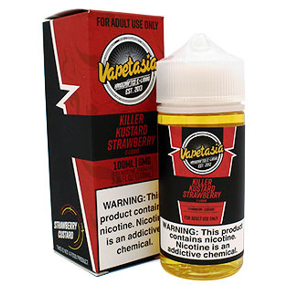 Killer Kustard Strawberry ( 100ml ) Vapetasia Thumbnail Sized