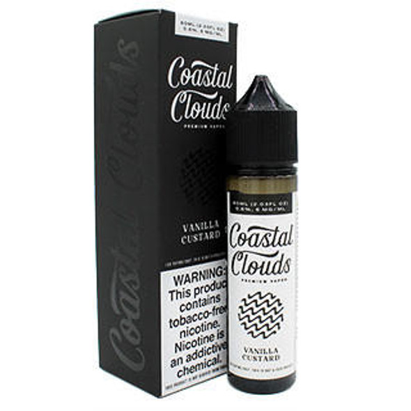 Coastal Clouds Vanilla Custard - Coastal Clouds Co. - 60mL - 3mg 