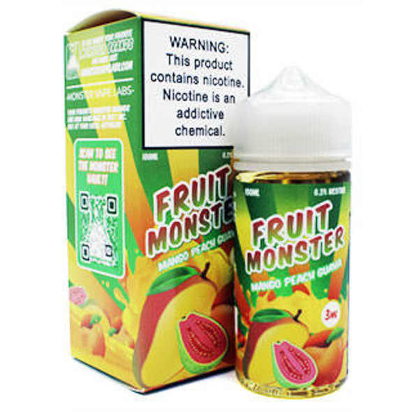 Jam Monster Mango Peach Guava - Fruit Monster - 100mL - 3mg 