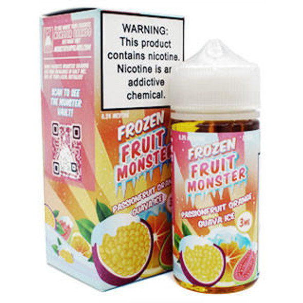 Jam Monster ICE Passionfruit Orange Guava - Frozen Fruit Monster - 100mL - 3mg 