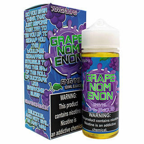 Grape Nom Enom - 3mg - Nomenon - 120mL Thumbnail Sized