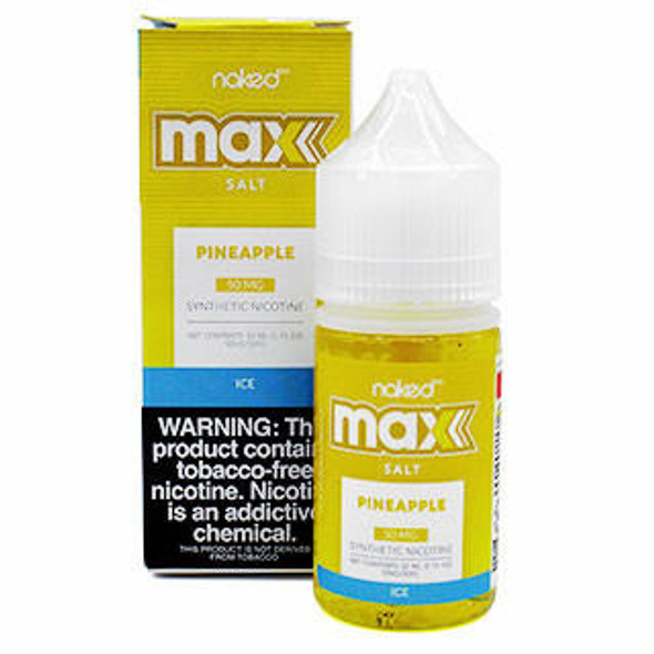 Pineapple Ice -50mg - Naked 100 MAX Salt - 30mL