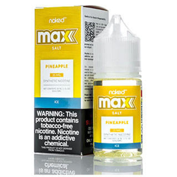 Naked 100 Salt Pineapple Ice ( 30ml ) Naked 100 MAX Salt ( 35mg ) 