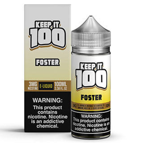 Foster ( Nana Foster ) - 3mg - Keep It 100 - 100mL Thumbnail Sized