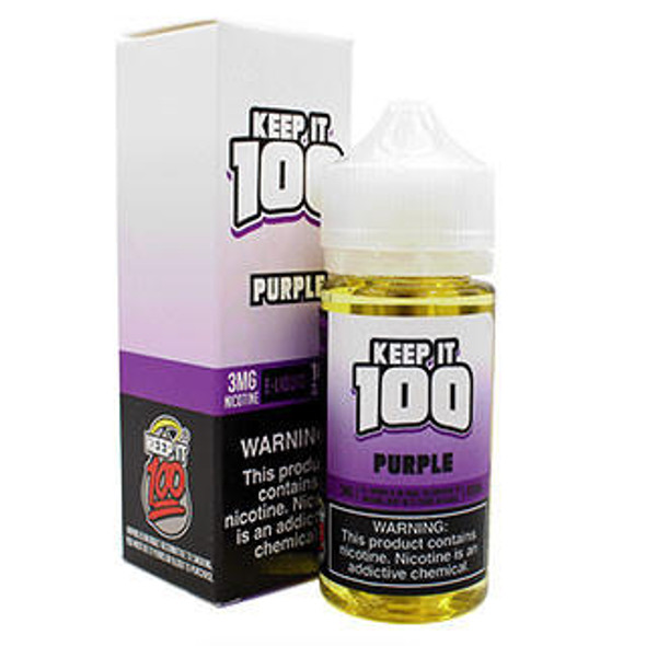 Keep It 100 Purple ( 100ml ) By Keep It 100 ( 3mg ) 