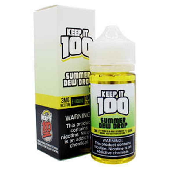 Summer Dew Drop - 3mg - Keep It 100 - 100mL Thumbnail Sized