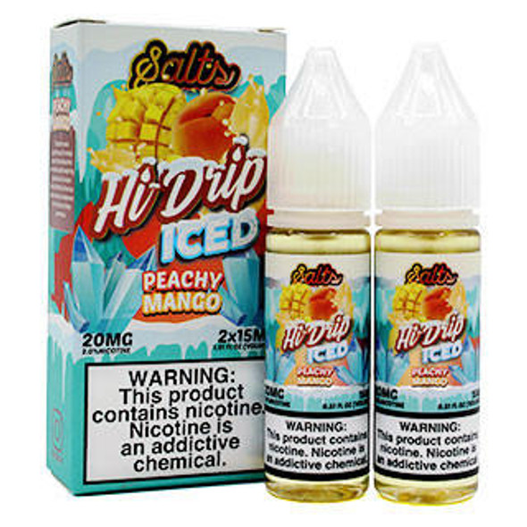 Hi-Drip Iced Peachy Mango ( 30ml ) By Hi-Drip Salt ( 20mg ) 