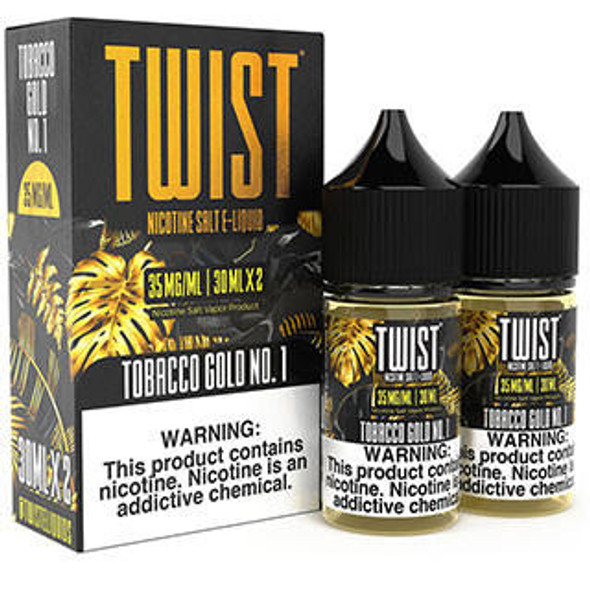 Twist Tobacco Gold No. 1 ( 60ml )  By Twist Salt (35mg) 