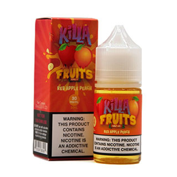 Red Apple Peach - 30mg - Killa Fruits Salt - 30mL