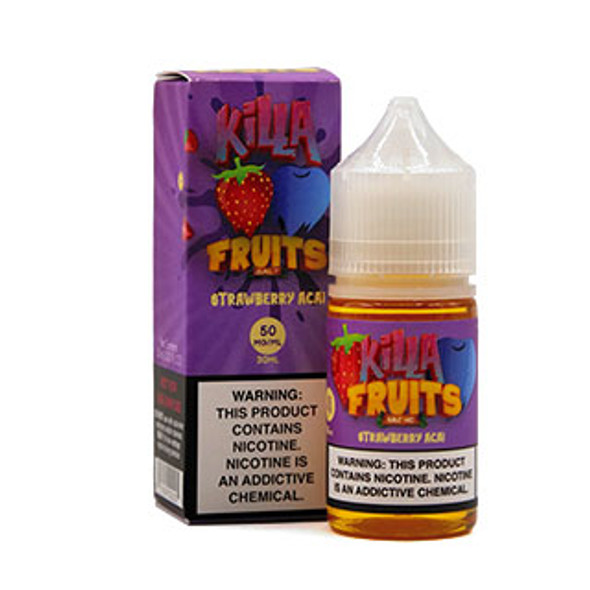 Strawberry Acai - 30mg - Killa Fruits Salt - 30mL Thumbnail Sized